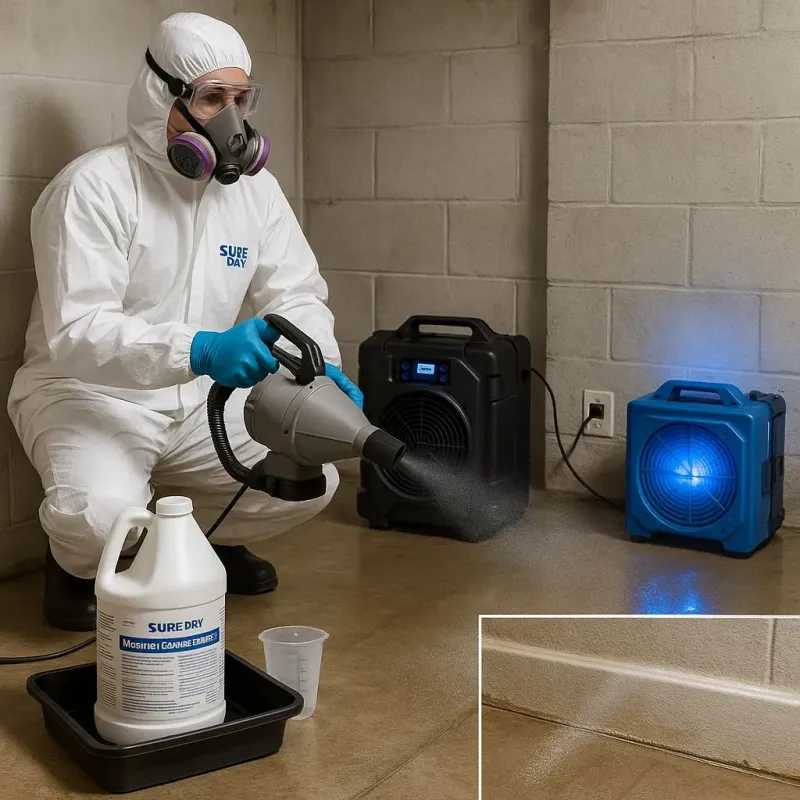 Sanitization and Odor Removal process in Newton, NH