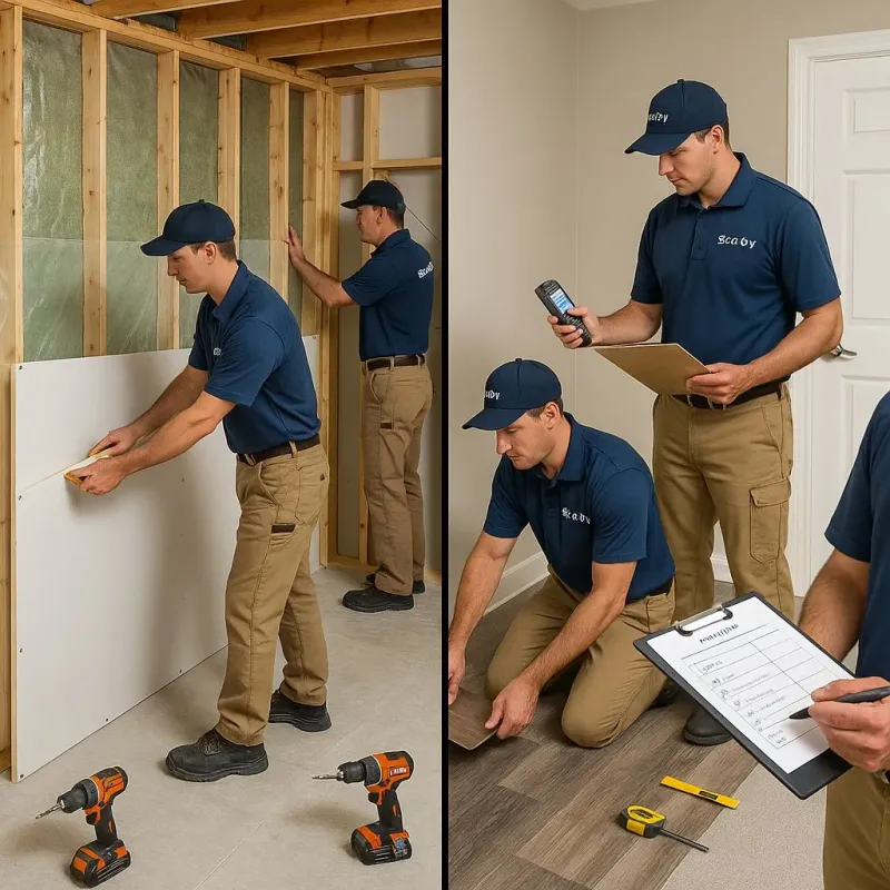 Repairs and Reconstruction process in Newton, NH