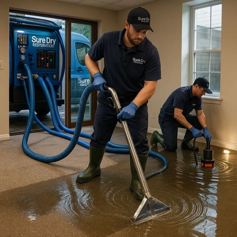 Water Extraction and Removal process in Newton, NH